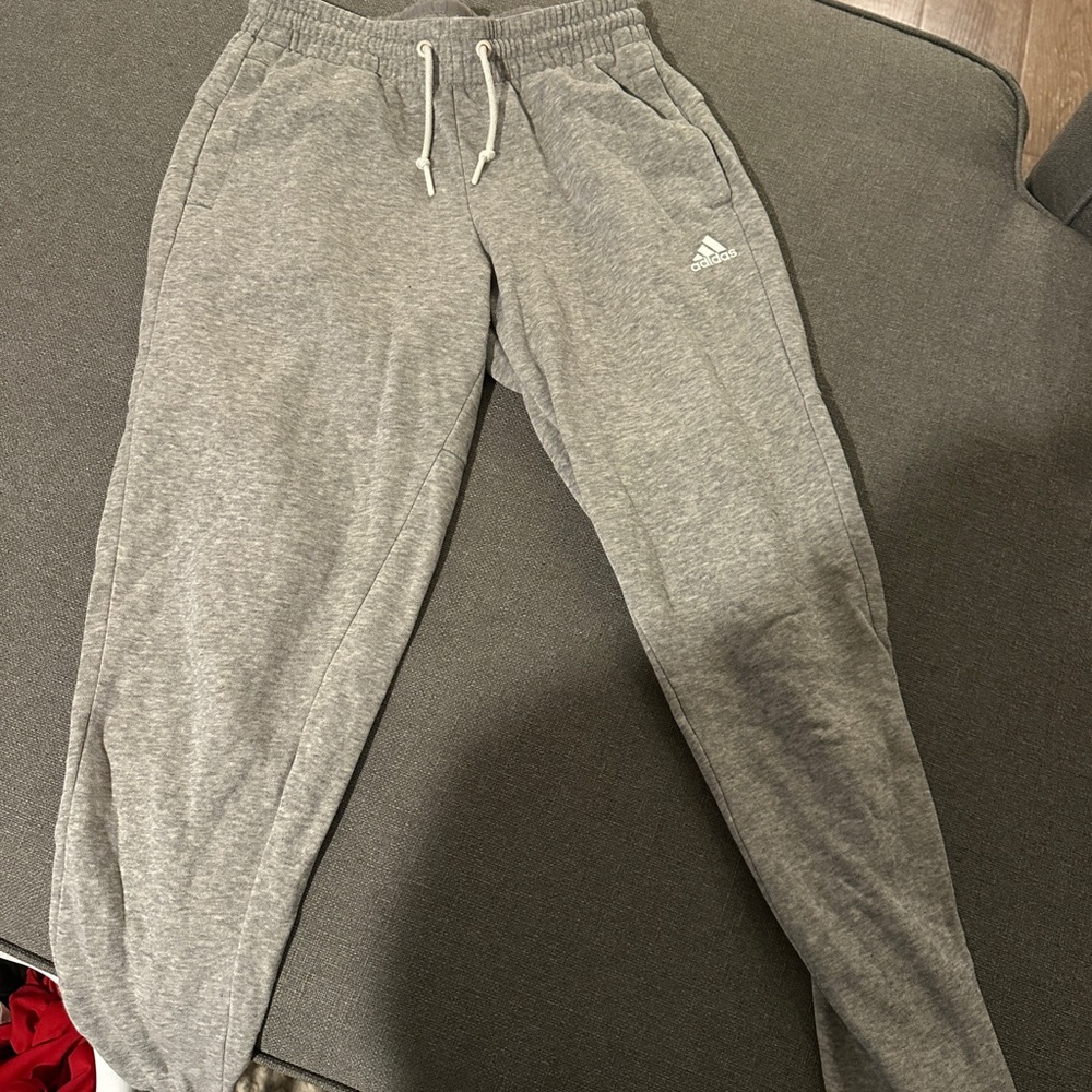 adidas Heather Gray Sweatpants